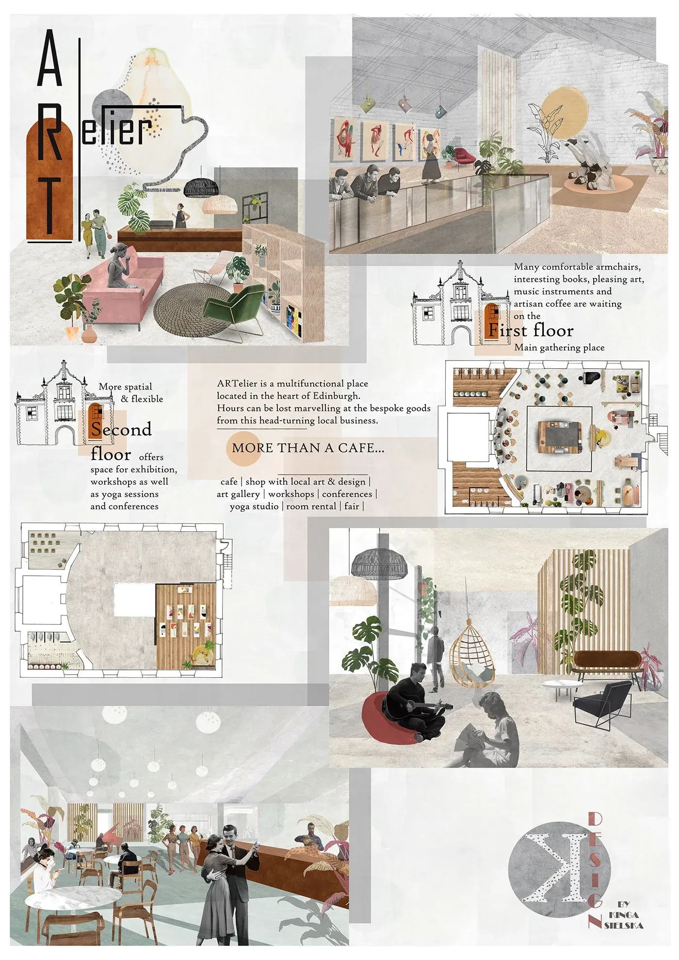 Projekt lokalu — kawiarnia — zdjęcie 6