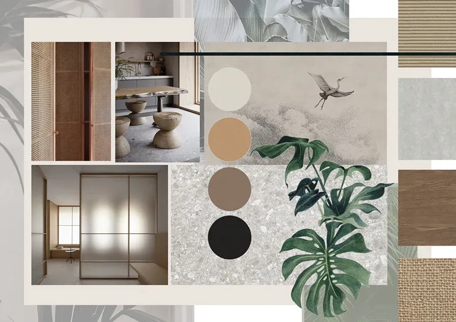 Apartament Japandi — projekt koncepcyjny — zdjęcie 10