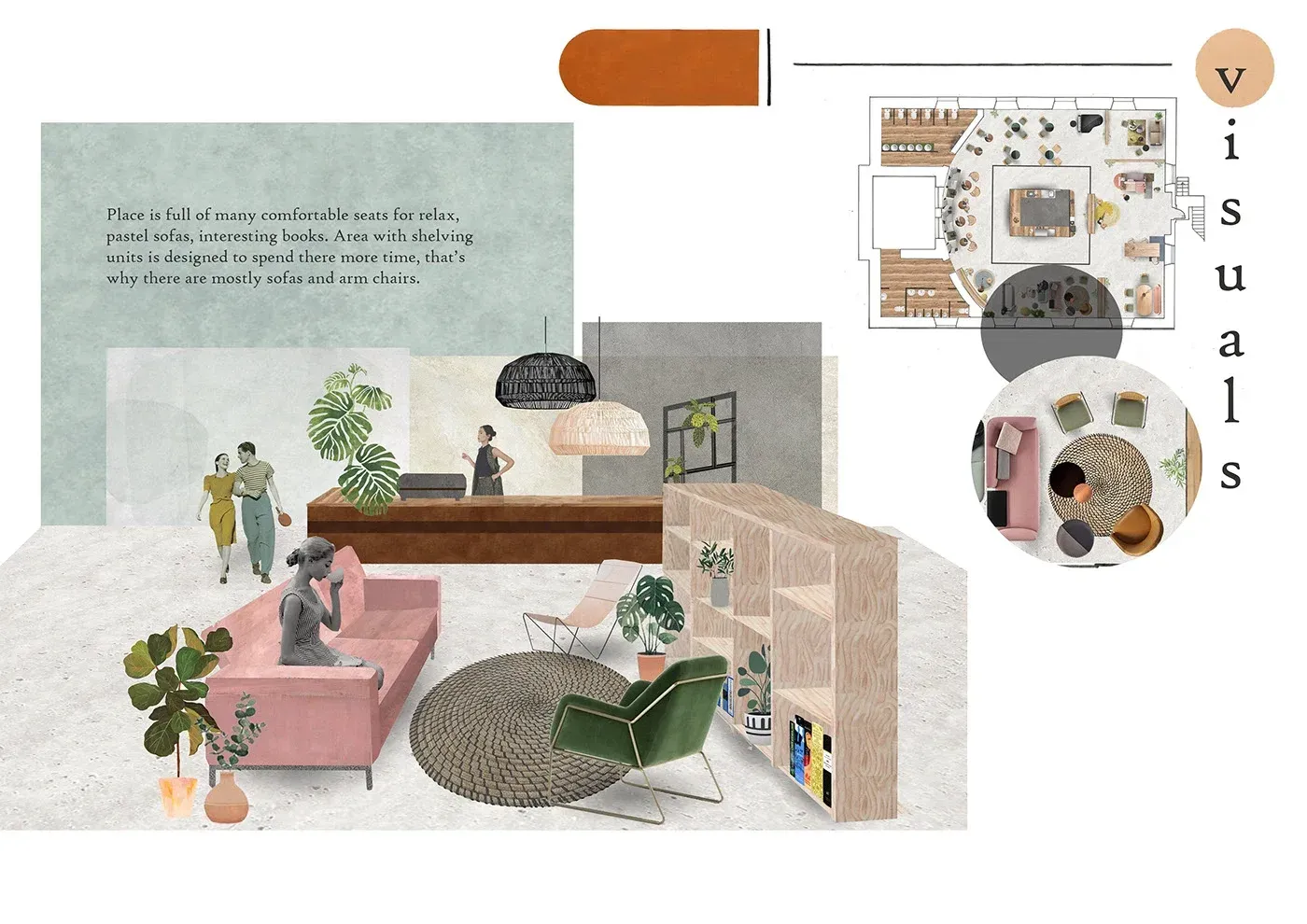 Projekt lokalu — kawiarnia — zdjęcie 14